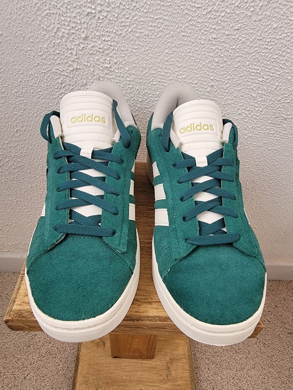 Adidas Grand Court Alpha Sneakers Collegiate Green/Off-White ID8853 Women’s 9M